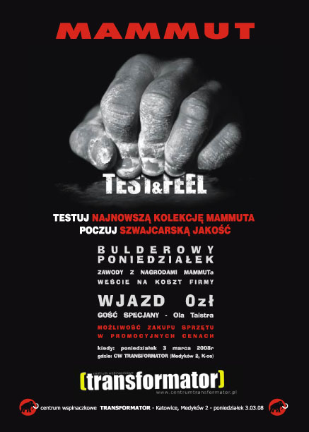 Mammut „Test&Feel” w Katowicach