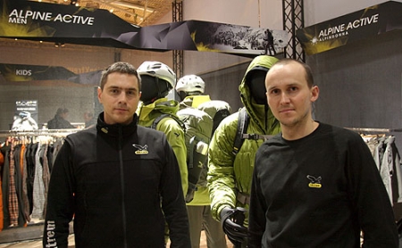 Jacek Grzędzielski - General Manager SALEWA Polska (po lewej) i Tomasz Gorszko - Sales Manager, (fot. 4outdoor.pl)