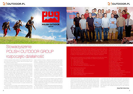 4outdoor, magazyn nr 5, artykuł Polish Outdoor Group