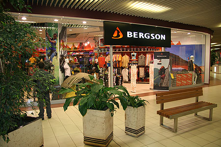 Jeden ze sklepów Bergsona