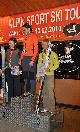 III Alpin Sport Ski Tour Race, podium seniorek