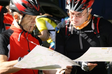 Orient Bike, czytanie map