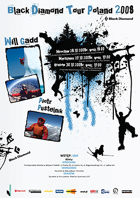 Black Diamond Tour Poland 2008, plakat