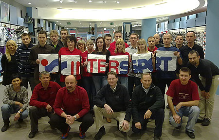 Ekipa nowego salonu Intersport w Płocku