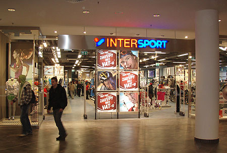 Otwarty 4 marca 2009 roku nowy salon INTERSPORT w Galerii Handlowej Solaris w Opolu