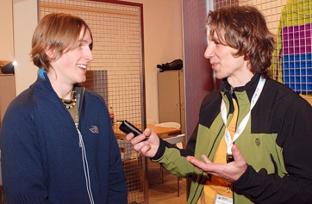 ispo winter 2009 - wywiad z Jamesem Pearsonem  (fot. 4outdoor.pl)