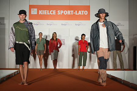 Targi Kielce Lato Sport 2009, pokaz mody