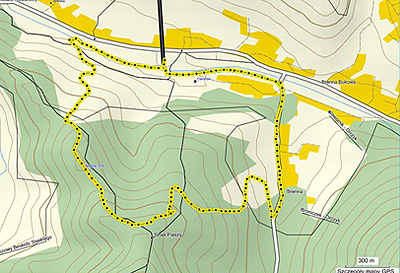 Puchar Śląska Spokey Nordic Walking, mapa trasy