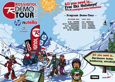 Rossignol Demo Tour 2009/2010, plakat