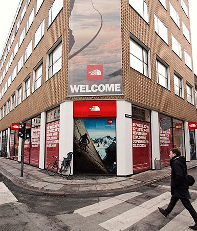 Nowy sklep The North Face w Kopenhadze – otwarcie z atrakcjami