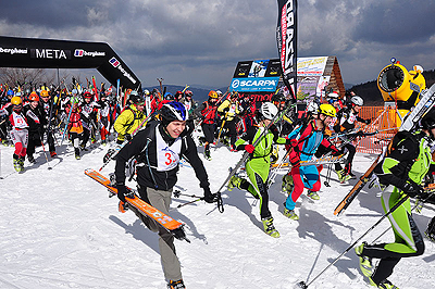 VI Zawody Skitourowe o Puchar Polar Sportu, start