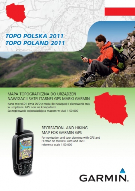 Garmin - mapa TOPO Polska 2011