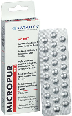 Katadyn, tabletki Micropur Forte MF