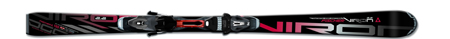 Viron 2.2 black red Powerrail marki Fisher, to narta przeznaczona dla osób, które opanowały sport w stopniu zaawansowanym. Sugerowana cena de
