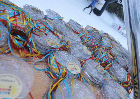 Salomon Nordic Sunday, pierwszy bieg z cyklu w sezonie 2011/12 - medale (fot. Stacja Jakuszyce)