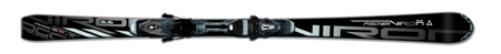 Narty Fisher Viron 6.6 Powerrail przeznaczone do sportowej jazdy. Ich taliowanie to: 18-68-100
