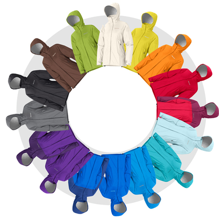 Marmot, 16 kolorów damskiego modelu kurtki PreCip