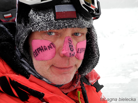 Wyprawa na Gasherbrum I - Artur Hajzer (fot. Agna Bielecka)