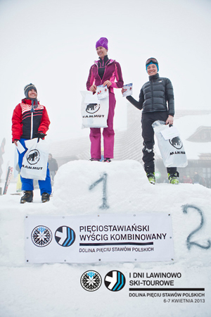 I Dni Lawinowo Ski-tourowe w Dolinie Pięciu Stawów - zwyciężczynie (fot. Marcin Kin)