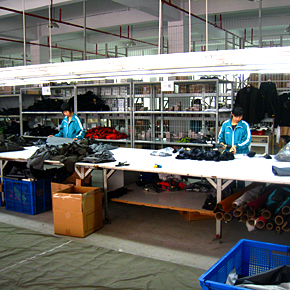 Fabryka produkująca dla Arc'teryxa w Chinach (fot. Arc&amp;#039;teryx)